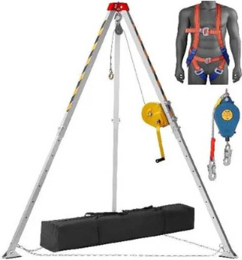 Vevor Lier Statief Smalle Ruimte Lier Statief Lier Takel 1200KG
