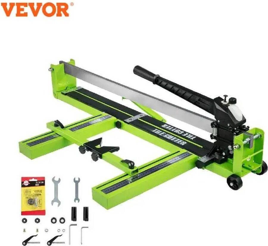 Vevor Tegelsnijder Infrarood Laser Handmatige Tegelsnijder 1200mm Breedte 15mm Dikte