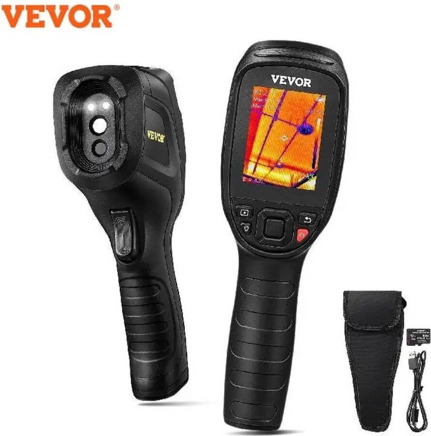 Vevor Thermische Camera Thermische Camera Pijplijndetectie 2mp Visuele Camera Handheld Infrarood