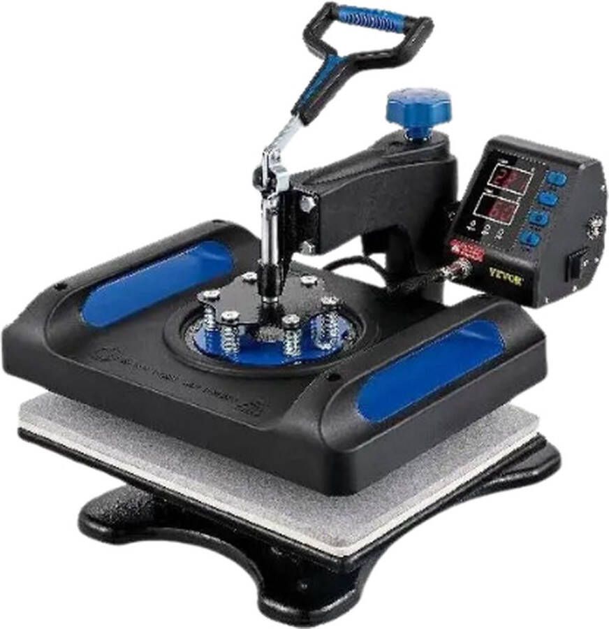 Vevor FineandFair Vevor Transferpers Sublimatie Printer Heat Press Machine Drukpers Warmte Pers Hittepers Drukmachine 800W