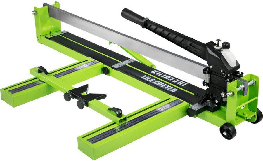 Vevor TwindleShop Vevor Handmatige Tegelsnijder Tegel Snijmachine Tegelsnijder Tegelzaag Met Laser-infraroodpositioneringsfunctie Groen 102.9 x 60.2 x 25.3 cm LxBxH