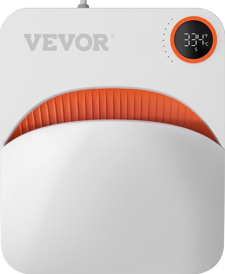 Vevor TwindleShop Vevor Mini Warmte Persmachine Hitte Pers Heat Press Machine Hittepers Transferpers Wit 27 x 32 x 7.7 cm (l x b x h)