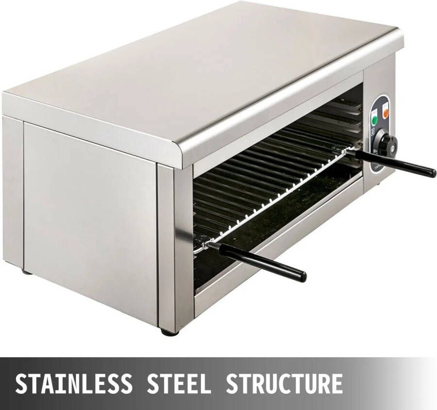 Vevor BolGalaxy Vevor Oven Elektrische Oven Roestvrij Staal Grill Pizza Oven Kip Keuken