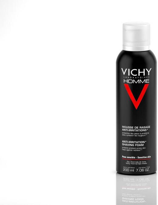 VICHY Homme Anti-irritatie Scheerschuim voor een Gevoelige Huid 200ml
