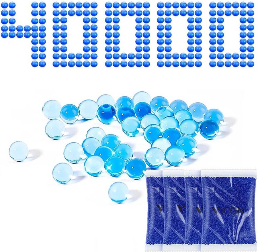 Vicon Orbeez Balletjes 20.000 stuks 7-8mm Blauw Waterabsorberende balletjes – Waterballetjes Transaparant Gelballetjes Waterparels Waterbeads