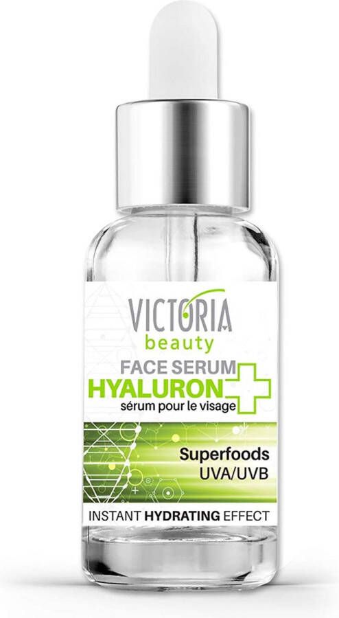 Victoria Beauty Gezichtsserum Detox Vegan 20 ml. met hyaluronzuur