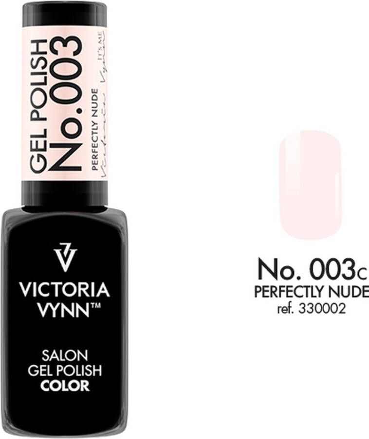VICTORIA VYNN™ Victoria Vynn – Salon Gelpolish 003 Perfectly Nude gel polish gellak nagels nagelverzorging nagelstyliste uv led nagelstylist callance