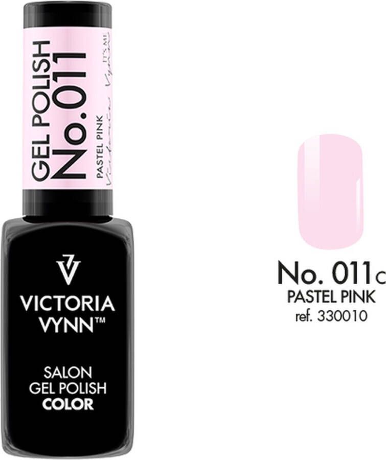 VICTORIA VYNN™ Victoria Vynn – Salon Gelpolish 011 Pastel Pink roze gel polish gellak nagels nagelverzorging nagelstyliste uv led nagelstylist callance