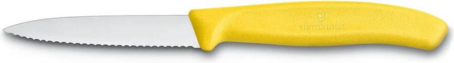 Victorinox Groente- schilmesje ultra-scherp Swiss Classic Geel lemmet 8 cm
