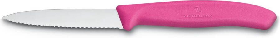 Victorinox Groente- schilmesje ultra-scherp Swiss Classic Roze lemmet 8 cm