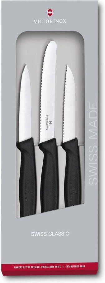 Victorinox Swiss Classic groentemessen 3 stuks in giftbox