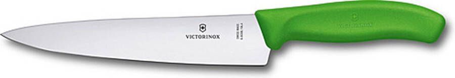 Victorinox Swiss Classic koksmes 19cm RVS fibrox groen blister