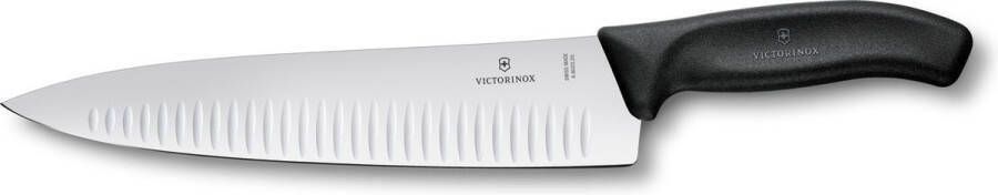 Victorinox Swiss Classic koksmes 25cm kuiltjes fibrox zwart