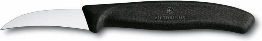 Victorinox Swiss Classic Schilmesje Zwart Gebogen 6cm