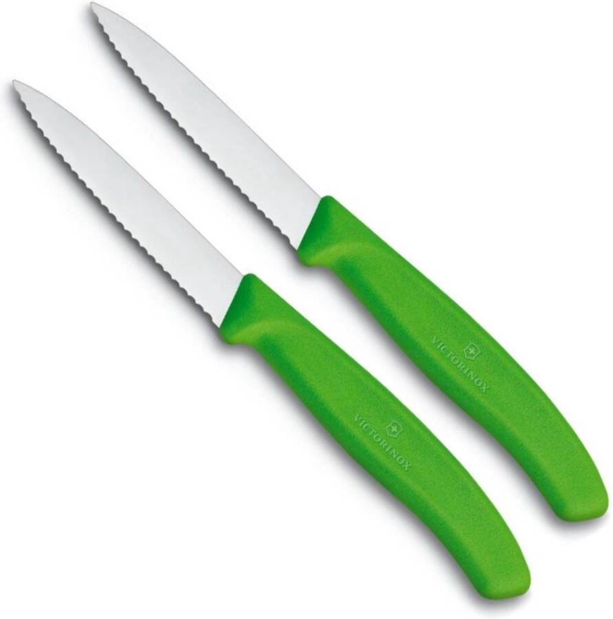 Victorinox Swiss Classic Schilmesset 2 Stuks Kartel Groen