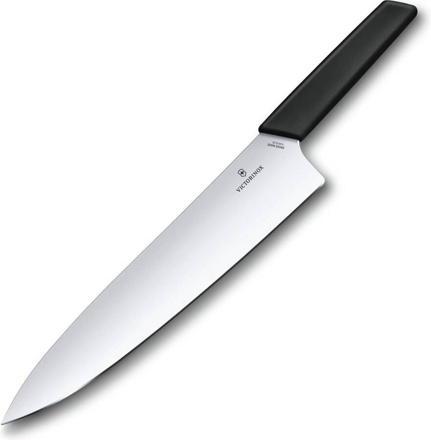 Victorinox Swiss Modern Koksmes 25cm RVS PP Kunststof Zwart