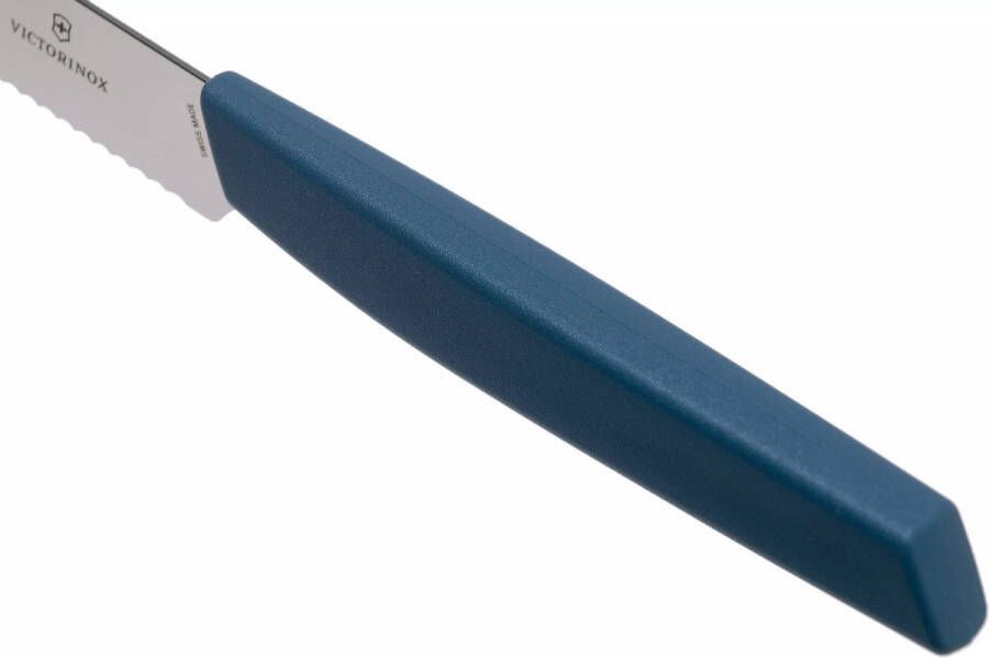 Victorinox Swiss Modern pizza steakmes blauw 12 cm