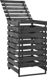 VidaLife Containerberging enkel 70x75x121 cm geverfd massief grenenhout