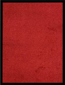 VidaLife Deurmat 40x60 cm rood