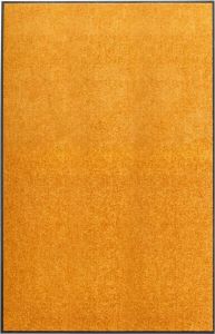 VidaLife Deurmat wasbaar 120x180 cm oranje