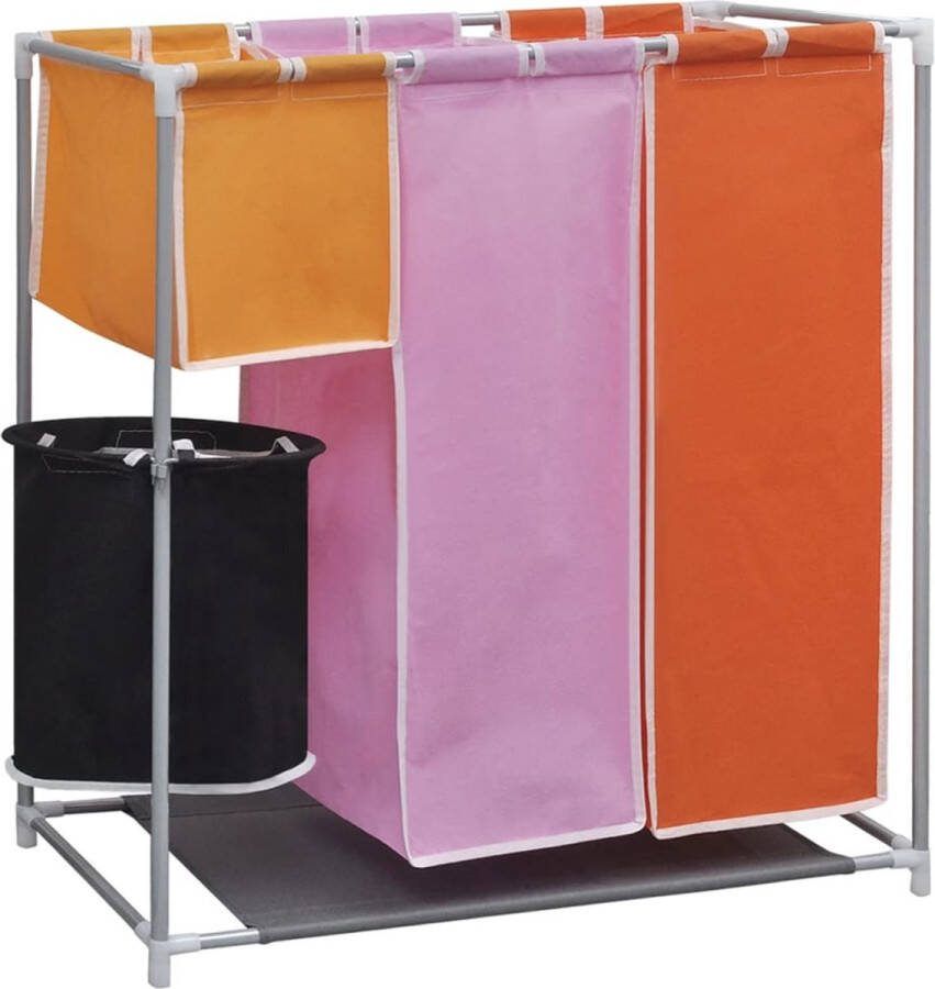 VidaXL -3-delige-Wassorteerder-met-wasmand