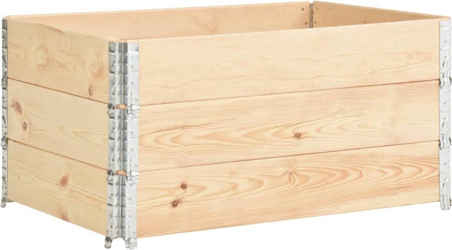 VidaXL -3-st-Plantenbakken-verhoogd-80x120-cm-massief-grenenhout