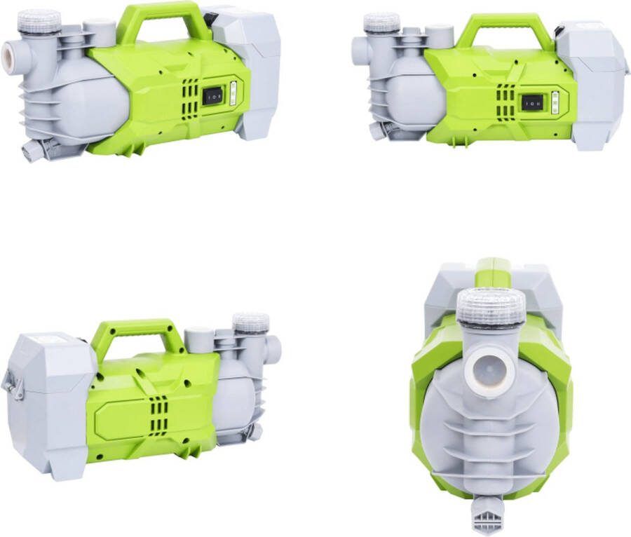 VidaXL Accutuinpomp 180 W 2800 L u Tuinpomp Tuinpompen Buitenpomp Buitenpompen