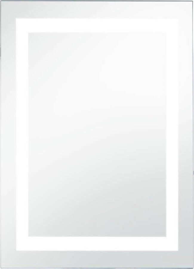 VidaXL -Badkamerspiegel-LED-met-aanraaksensor-60x100-cm