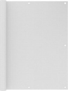 VidaXL Balkonscherm 120x500 Cm Hdpe Wit