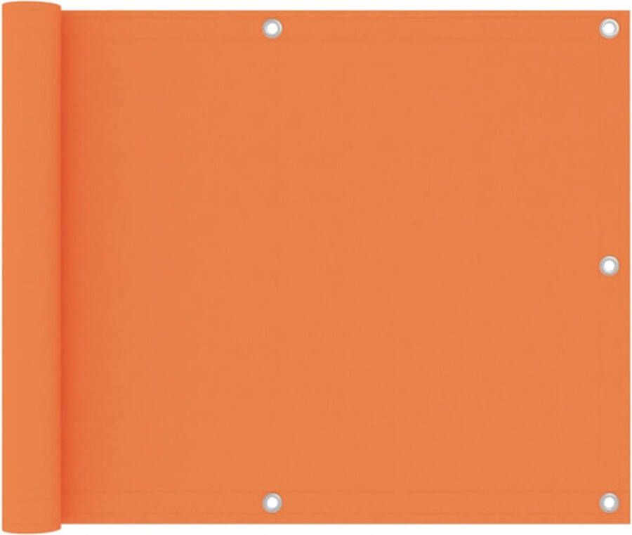VidaXL -Balkonscherm-75x300-cm-oxford-stof-oranje