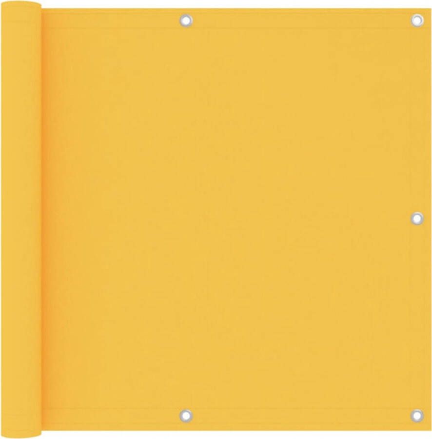 VidaXL -Balkonscherm-90x300-cm-oxford-stof-geel