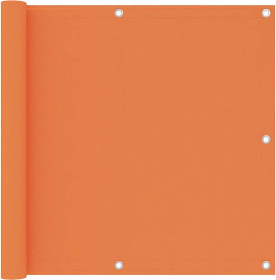 VidaXL -Balkonscherm-90x500-cm-oxford-stof-oranje