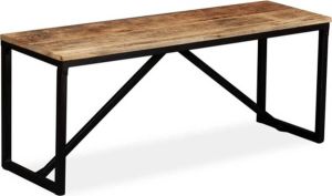 VidaXL Bankje 110x35x45 cm massief mangohout