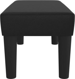 VidaXL Bankje 70x30x30 cm kunstleer zwart