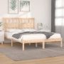 VidaXL -Bedframe-massief-grenenhout-150x200-cm-5FT-King-Size - Thumbnail 3