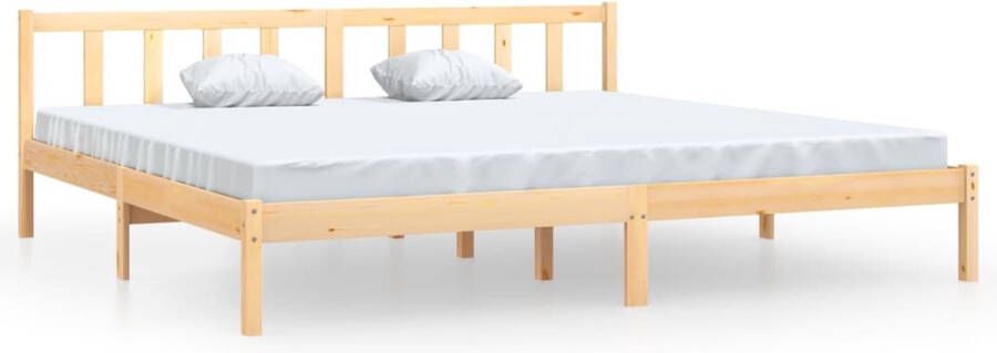 VidaXL -Bedframe-massief-grenenhout-180x200-cm-Super-King-Size