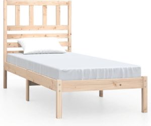 VidaXL Bedframe Massief Grenenhout 90x200 Cm