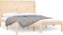 VidaXL Bedframe massief hout 150x200 cm 5FT King Size - Thumbnail 1