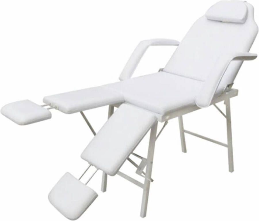 VidaXL Behandelstoel met verstelbare beensteunen