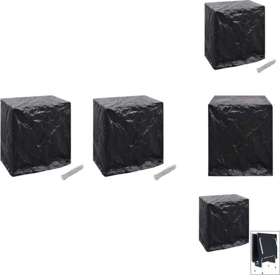 VidaXL Beschermhoes Tuinmeubelhoes 160x55x182cm Waterdicht UV-bestendig Tuinmeubelhoes