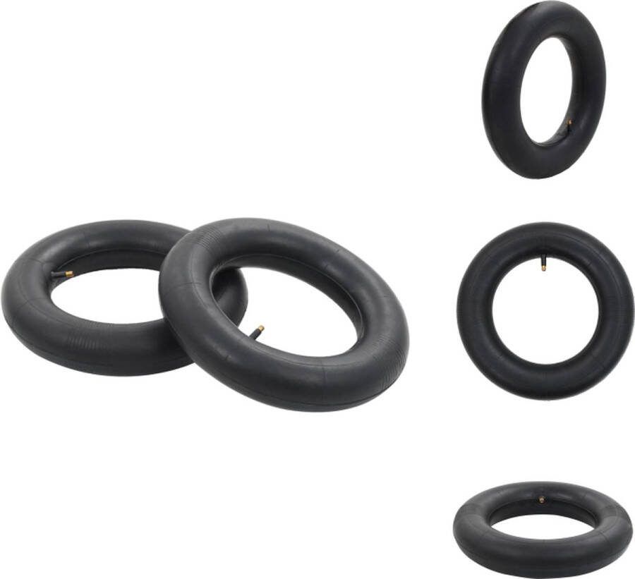 VidaXL Binnenbanden Kruiwagen 3.50-8 16x4 4.00-8 400x100 Rubber Metalen ventiel Kruiwagenwiel
