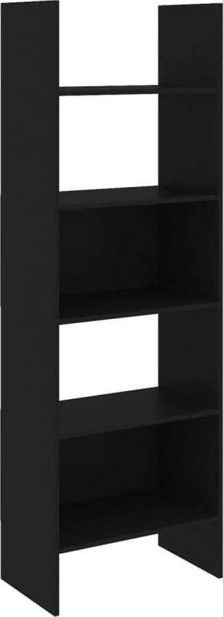 VidaXL -Boekenkast-60x35x180-cm-spaanplaat-zwart