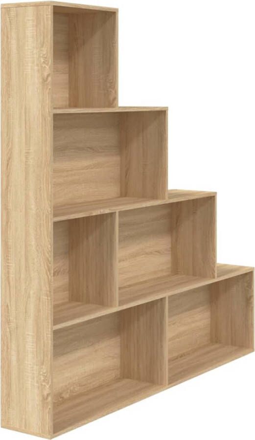 VidaXL -Boekenkast kamerscherm-155x24x160-cm-bewerkt-hout-sonoma-eiken