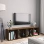 VidaXL -Boekenkast tv-meubel-143x30x36-cm-bewerkt-hout-bruineikenkleur - Thumbnail 1