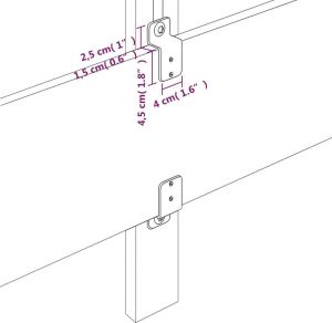 VidaXL Boxspring met matras stof lichtgroen 90x200 cm
