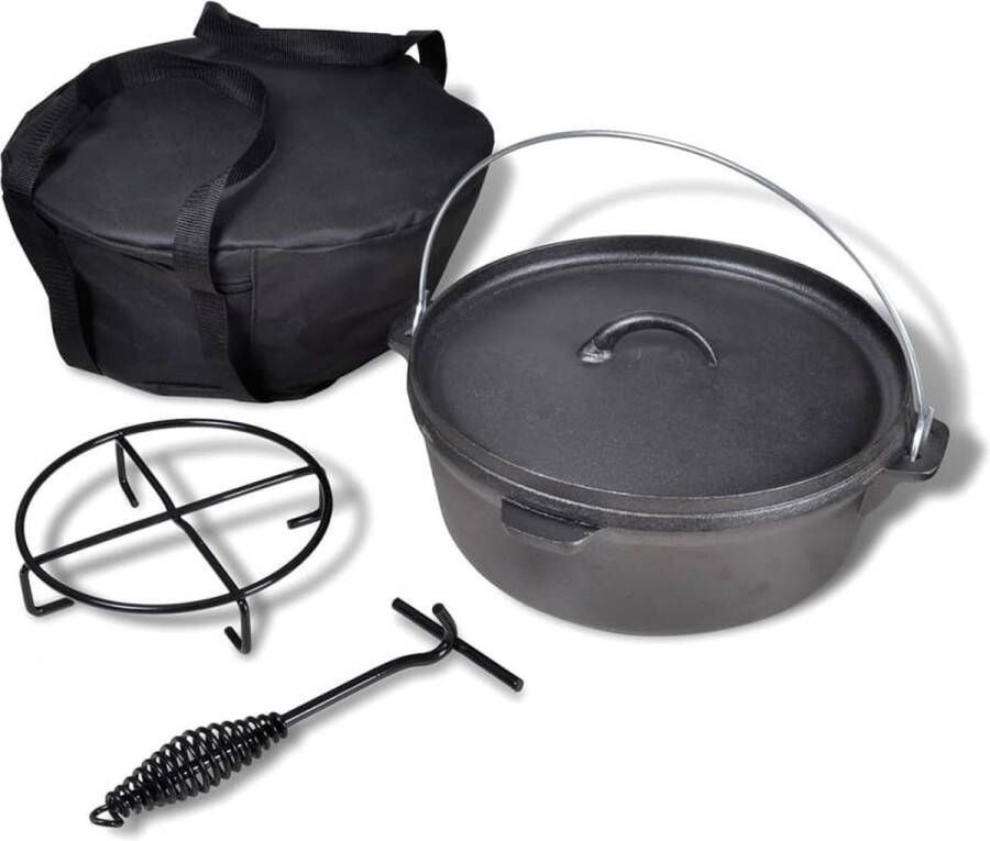 VidaXL -Braadpan-5 6-L-inclusief-accessoires