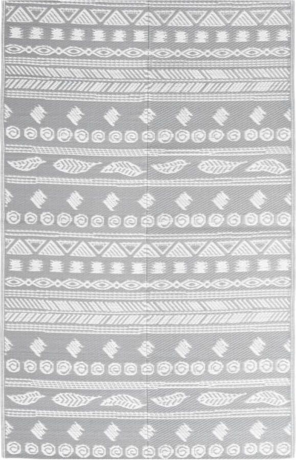 VidaXL -Buitenkleed-190x290-cm-polypropeen-grijs