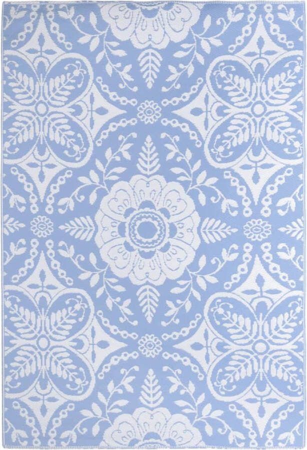 VidaXL -Buitenkleed-190x290-cm-PP-babyblauw