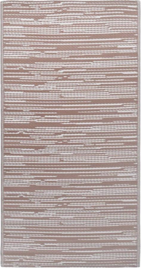 VidaXL -Buitenkleed-190x290-cm-PP-bruin