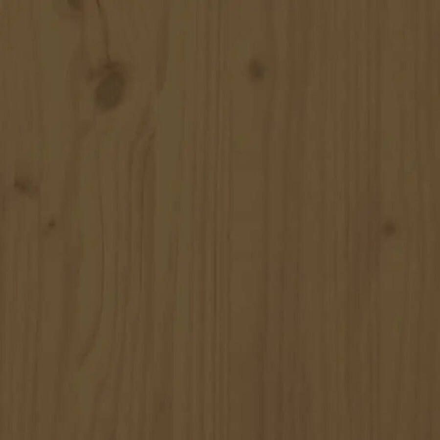 VidaXL -Bureau-met-kastjes-135x50x75-cm-massief-grenenhout-honingbruin